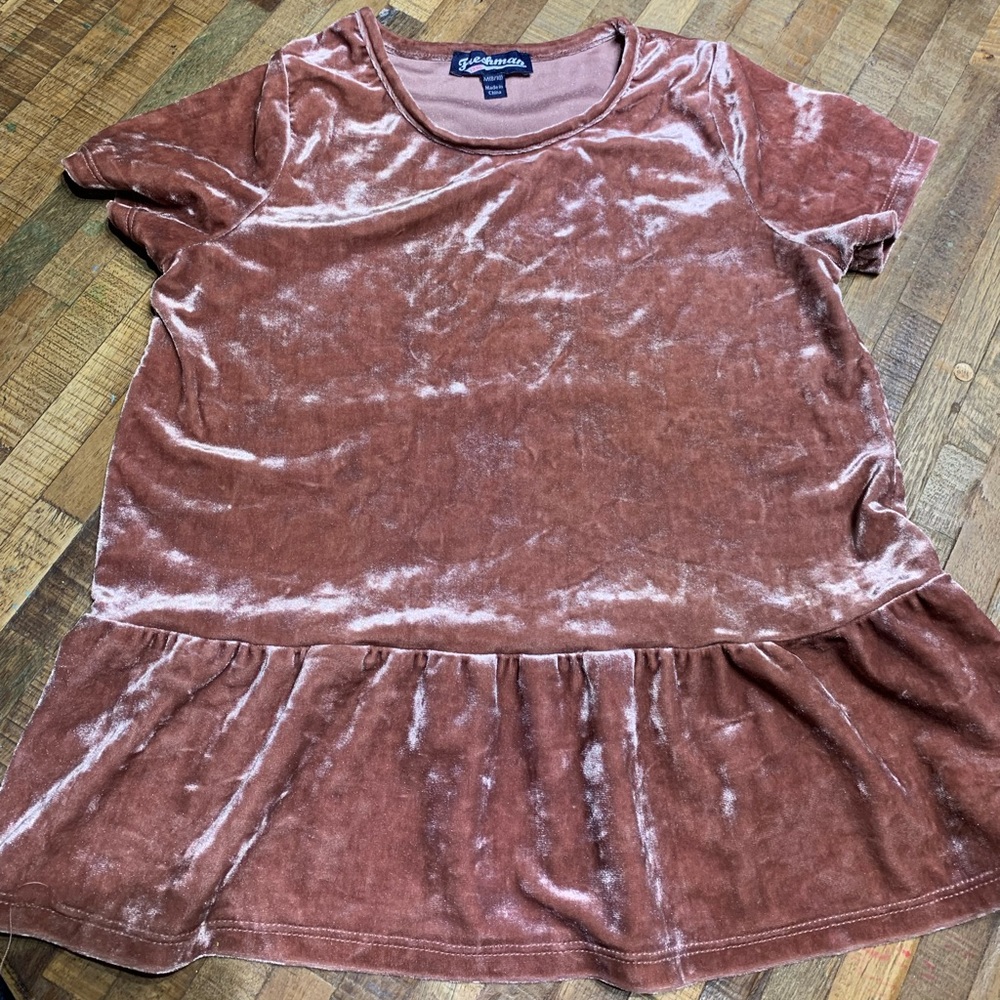 Velvet top